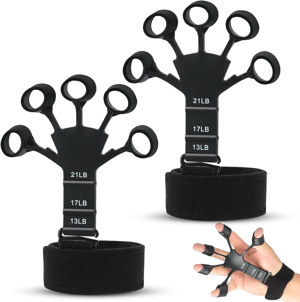 MAHOUYA Finger Strengthening Grip Strength Training Reverse Grip Finger Exerciser