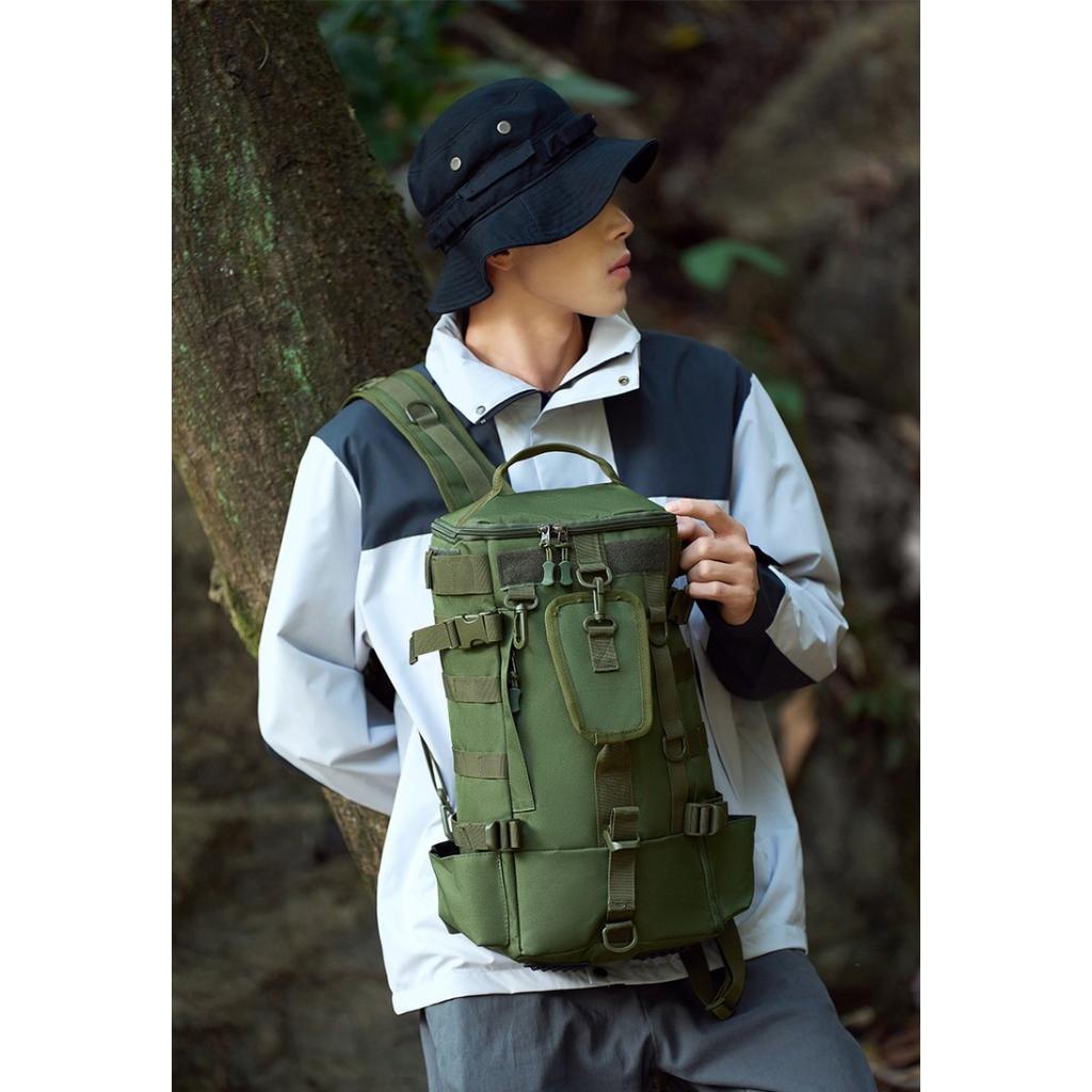 Backpack Unisex Nylon Large Capacity Waterproof Outdoor Travel