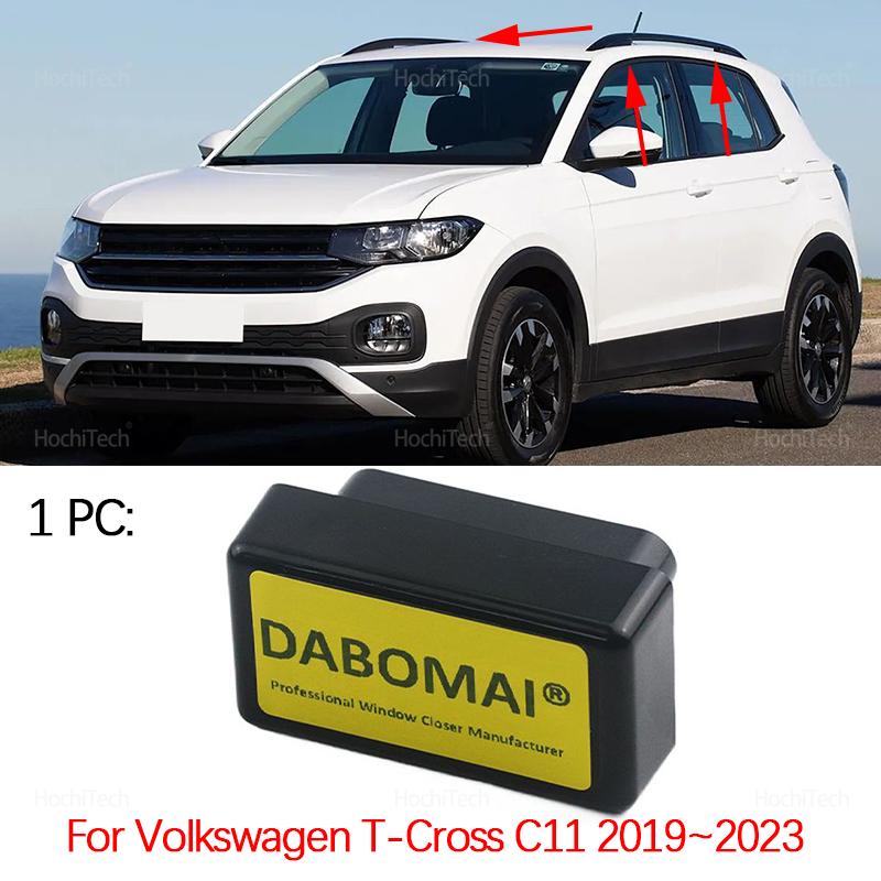 For Volkswagen VW Passat CC B8 Golf7 Jetta Polo Taos T-Cross Tiguan Bora Car Window Closer Device Opening Closing Module System