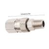 High Pressure 8mm Quick Connect Release Disconnect Coupler Fitting Male Female 1/8inch NPT Thread Fitting Accessories