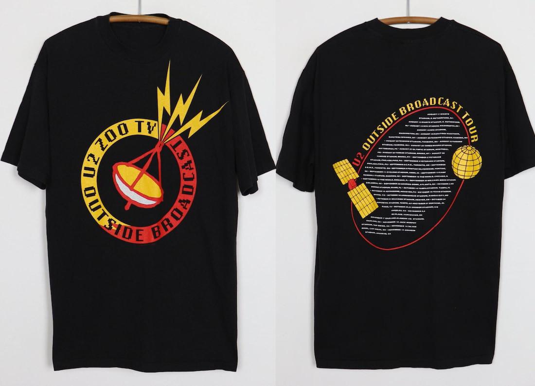 Vintage 1992 u2 zoo tv tour shirt S