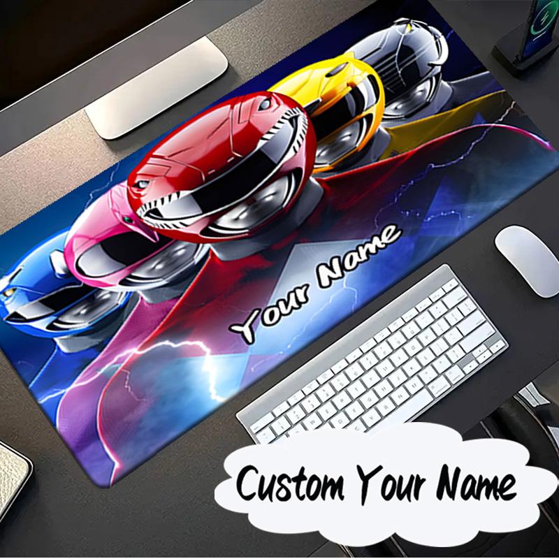 Custom Name Mouse pad Rangers Team-up Mouse pad, Gaming Mouse Pad, keyboard pad, Desk Decor for computer notebook Fan Birthday Gift