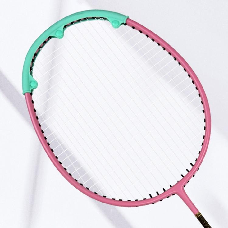 Badminton Racquet Curved Protection Sleeve Beginner Racket Head Protector Front Frame Head Case Edge Protective Cover