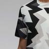 Jordan Contrast Pattern Print Round Neck Short Sleeve T-Shirt Men Tops Black FB7356-010