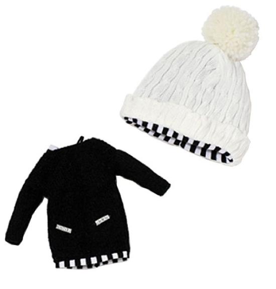 

OutFit selection Knit set black One-piece ver. O-819