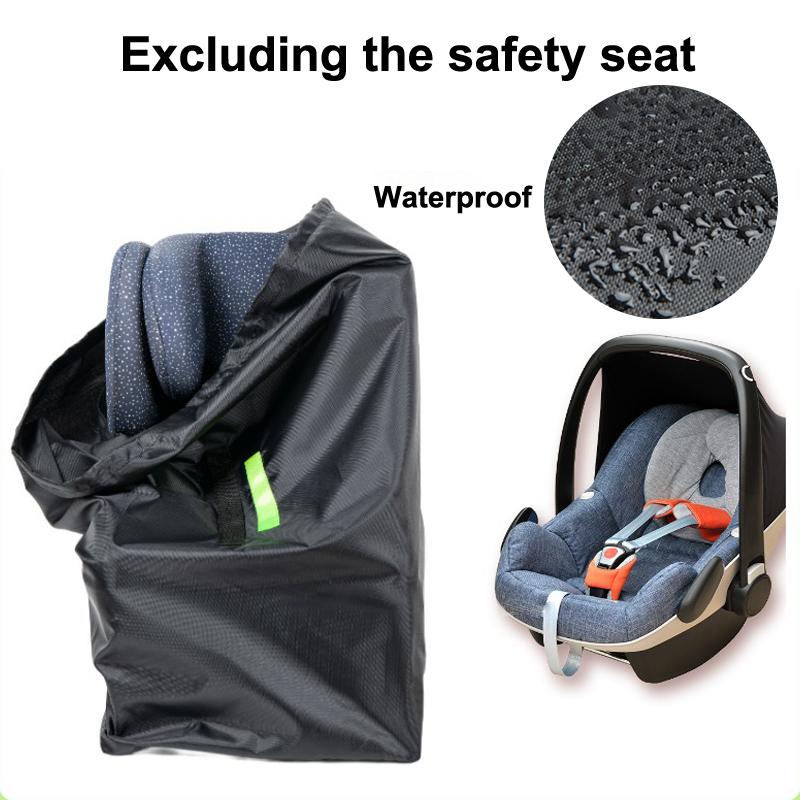 

1 Piece Heavy Duty Carseat Cover Car Seat Airplane Travel Bag Waterproof Spacious Baby Carrier Accessories For Family Teen Waterproof