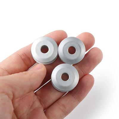 10PCS Aluminum Sewing Bobbin Rust Anti-Lai Wear Industrial Sewing Machine Bobbins Single Needle Flat Car Sewing Accessories Tool