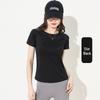 Women's Summer Sports Tops: Loose-Fit Short-Sleeve T-Shirts for Running, Fitness, Pilates, Yoga with Mesh Detailing