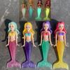 Mermaid Dive Toys Set for Kids Water Activated Diving Pool Toys Water Play Toys Gift for Divers And Water Lovers