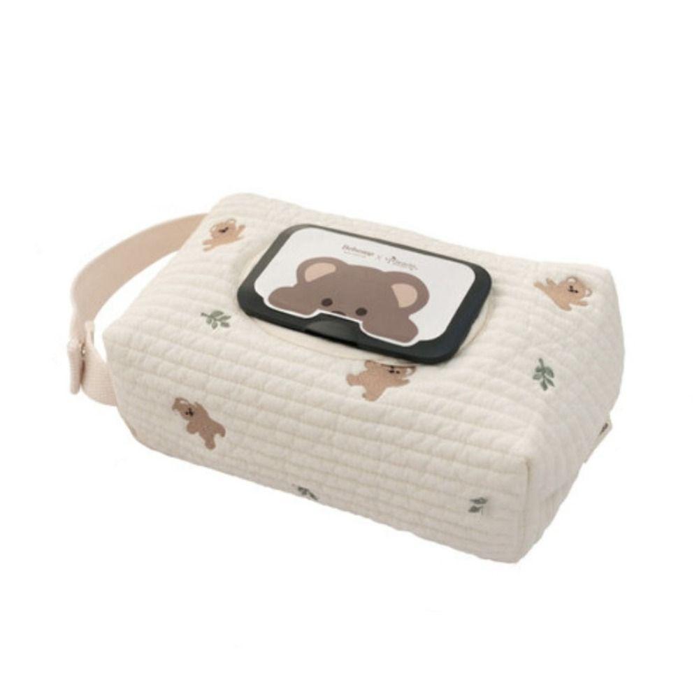 Cotton Car Tissue Box Handheld Napkin Holder Home Supplies Wet Wipes Case  Kitchen