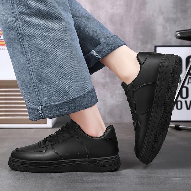 Herren Freizeitschuhe für alle Jahreszeiten Mode Skateboarden Studenten Bequeme Sneaker Jungen Trendige Schuhe mit weicher Sohle Atmungsaktiv