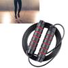 Adjustable Jump Rope Steel Wire Skipping Rope Fast Burning Workout Speed Training Jumping Rope for Students Adults