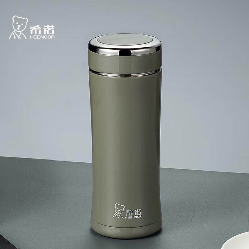 Heenoor Men s Stainless Steel Tea Infuser Water Bottle