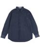 WHEN YOU MOVE Nylon City Pocket Shirt Navy