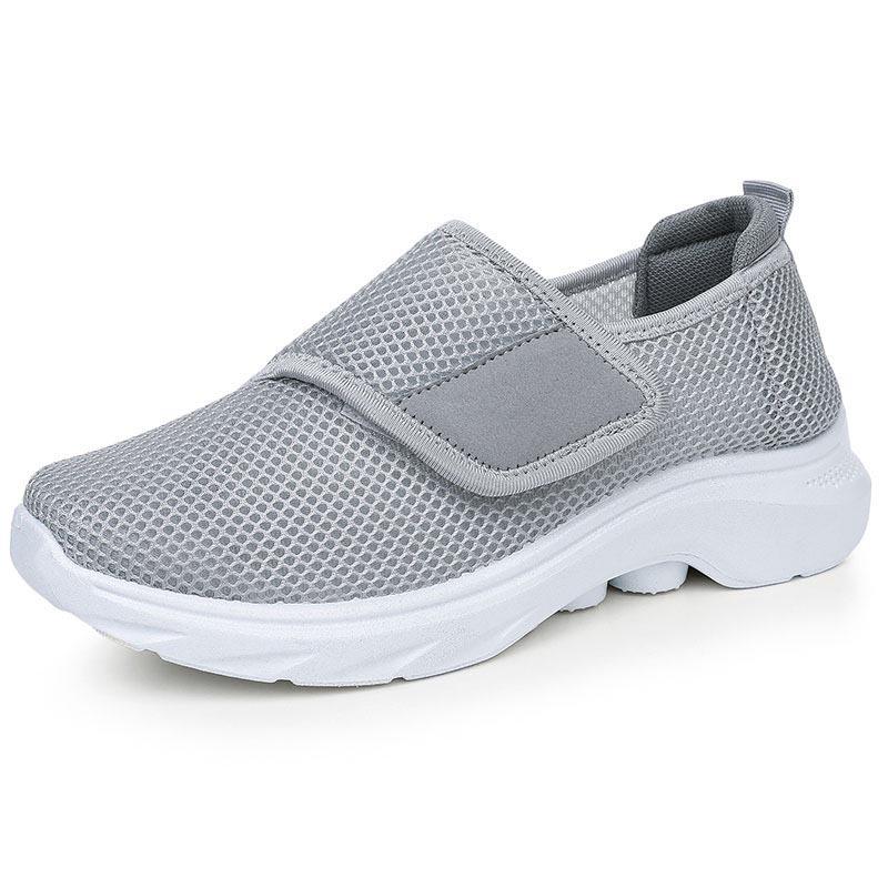 2025 Summer Women's Slip-on Mesh Casual Shoes - Breathable, Thick-Soled