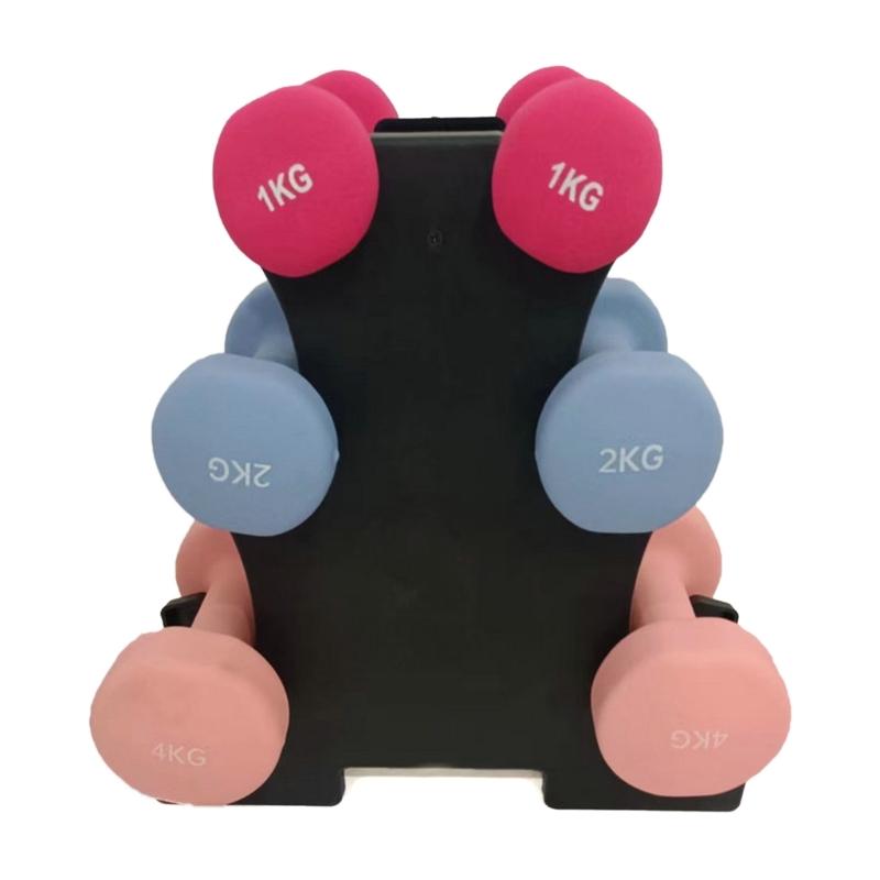 Dumbbell Rack Stand 3 Tiers Dumbbell Bracket Hand Weight Tower Stand Easy to Use