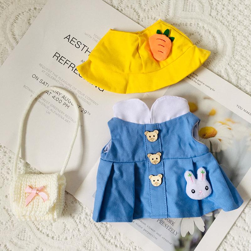 Medium 30cm Handmade Doll Clothes for Jointed Bear - S Size Belle Lulu Outfit Gift for Girls