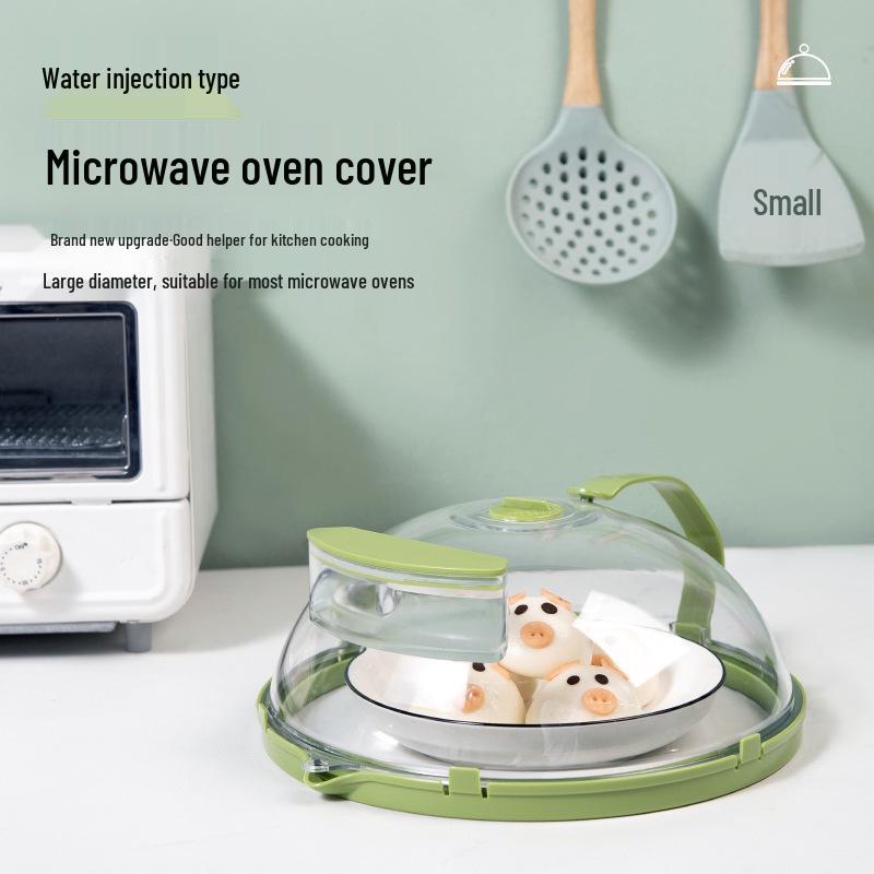 High-Temperature Resistant Microwave Splatter Cover & Food Preservation Shield