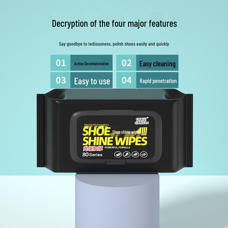 Douyin White Shoe Cleaning Wipes - Sneaker & Sports Shoe Stain Remover