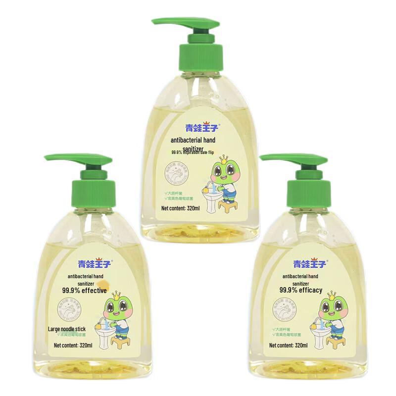 

Frog Prince Baby Antibacterial Hand Soap, 3 x 320ml