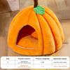 Cat Nest Universal Cat Bed Doghouse Cat Closed Security Sleeping Nest   House Pumpkin Thickened Pet Nest