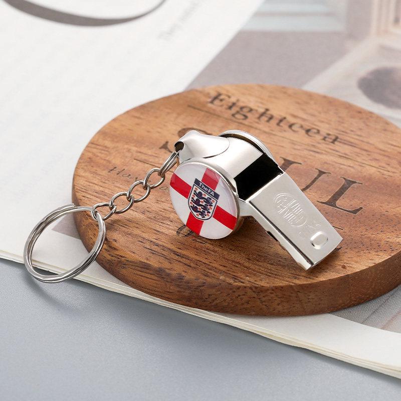 2026 World Cup Whistle Keychain: USA, Canada, Mexico Fan Gift