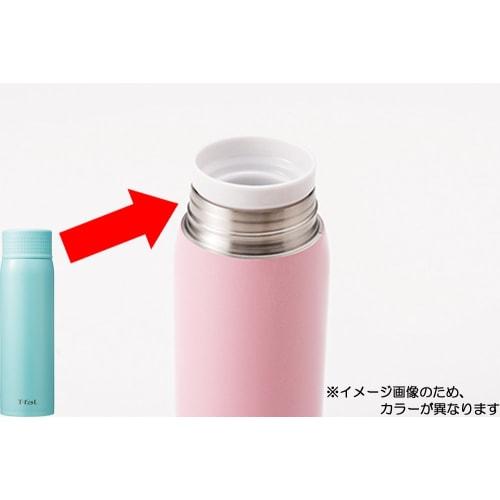 Tefal Water Bottle 500ml Direct Drinking Stainless Steel Mug Bottle Clean Mug Lightweight Type Ag+ Antibacterial Specification Mint Tea