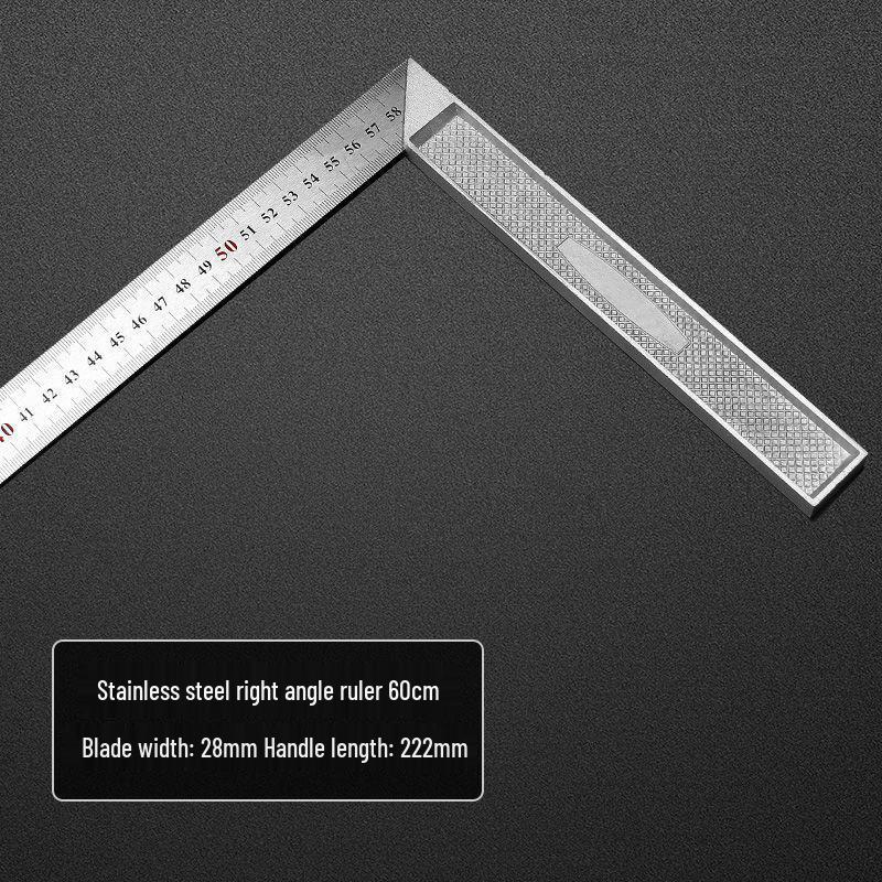 Set di righelli in acciaio ispessito: Righello Dritto 15cm-2m per Disegno & Disegno Tecnico, Spedizione Gratuita