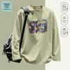 Jeanswest Life Men's Graphic Print Crew Neck Long-Sleeve T-Shirt