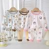 Children's Thermal Fleece Autumn & Winter Pajama Set - Boys & Girls Warm Long Sleeve Top & Pants