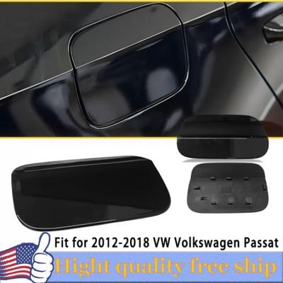 Svart Biltanklucka Bränslepåfyllningslock För 2012-2018 VW Volkswagen Passa