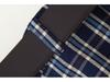 PB&ZA Women's Autumn European Style Plaid Midi Skirt with Belt