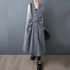 Sleeveless Plus Size Vintage New In Dresses for Women Casual Loose Long Summer Dress