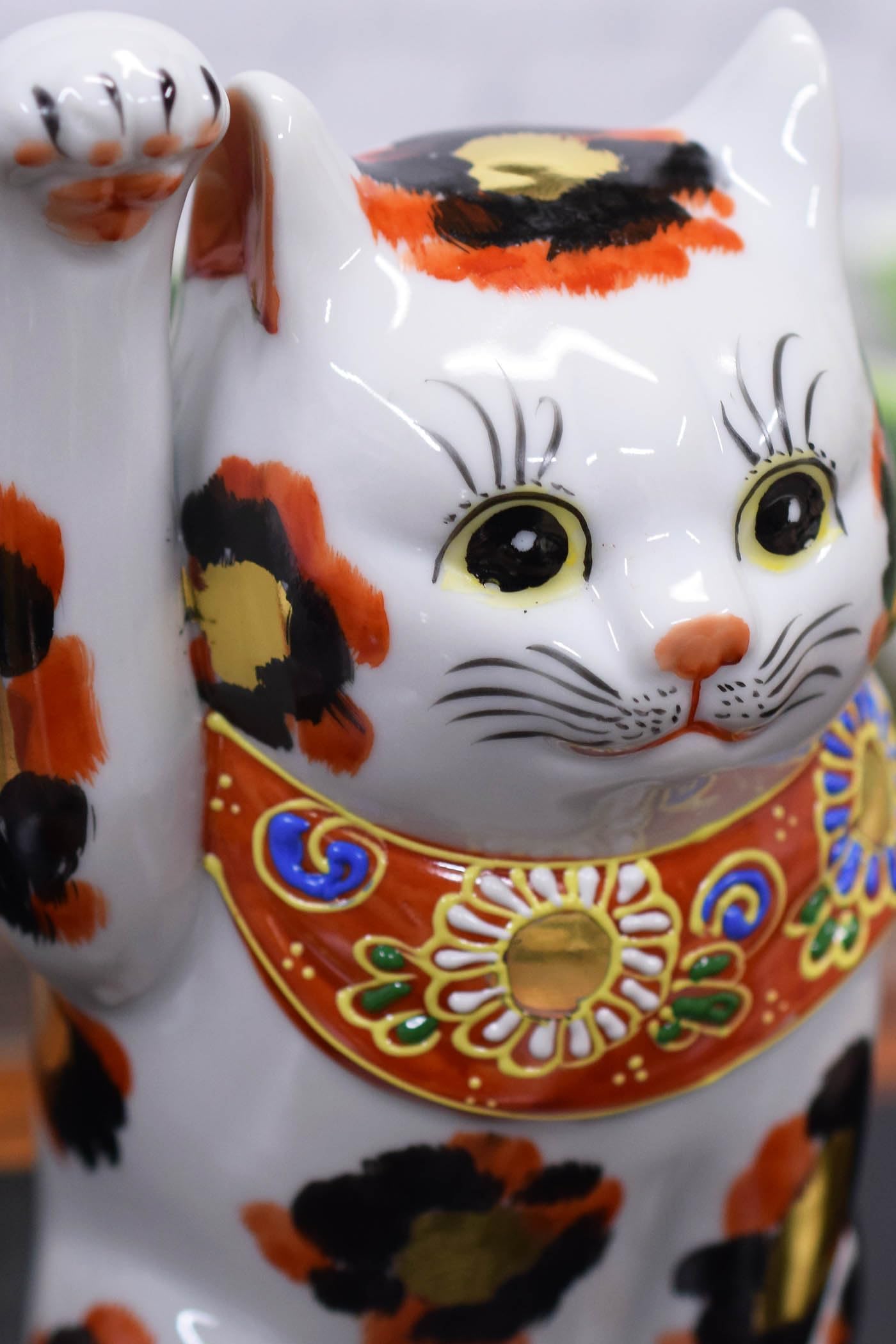 

Кура Ваза но Милая Кутани размер манящая золотая Фэн удача интерьер японская маленькая день рождения открытие новый дом 60-й 70-й 77-й 88-й подарок Манэки-нэко