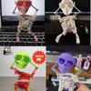 3D Dancing Skeleton Toy: Novelty Decompression & Funny Prank Sculpture