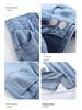 Women's 2023 Summer Blue Tencel Wide-Leg Floor-Length Jeans