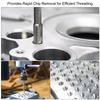 1pc Metric Thread Tap M8 X 1.25 100mm Extra Long Straight Flute Tapping Tool For Metalworking CNC Milling Machine