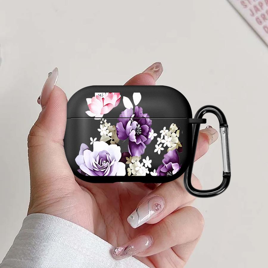 Cartoon Flower Earphone Cases Cover Case For Airpods 3 2 Pro2 Pro3 4 Pro 1 Airpods Pro