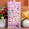 3D Japanese Cute Crystal Epoxy Relief Stickers Cartoon Bunny Bear Stickers Journaling Stationery Cute Stickers Gifts