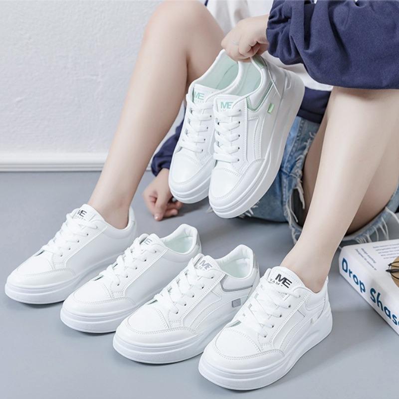 Luxury Women Sneakers Platform Skateboard Shoes Comfortable Breathable Casual Sneakers Outdoor Lace-up Trainers De Mujer
