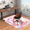 1PC Custom Name Pink Bow Puppy Love Theme Floor Mat Ideal for Living Room, Game Rooms, Office, Bedroom,Floor Mat Playful Design