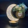 Enchanting Moon  Star Table Lamps  Crystal Acrylic Touch Night Lights for Bedroom Decor  Unique Gift Idea