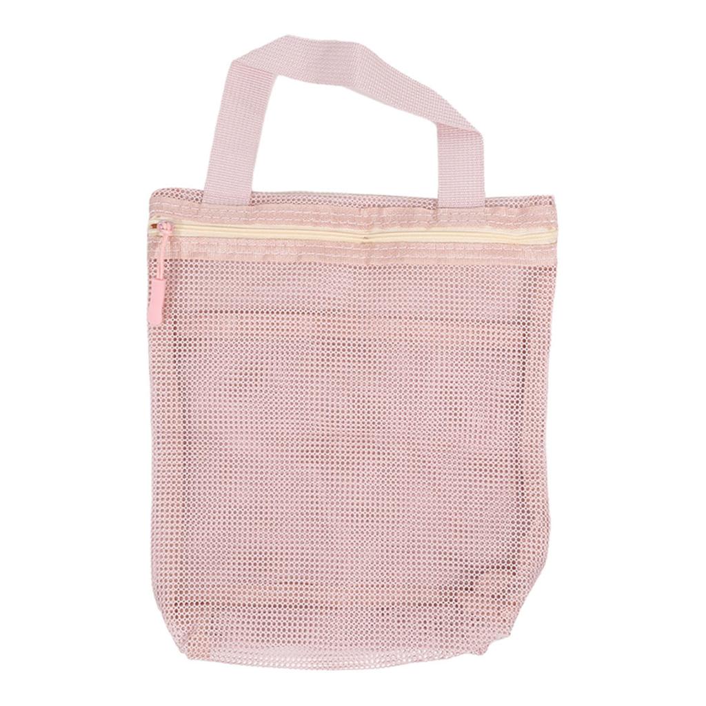 Portable Travel Handbags Mesh Makeup Toiletry Storage Bags Hanging Cosmetic Organizer Pouch Washing Body Shower Tools Organizer