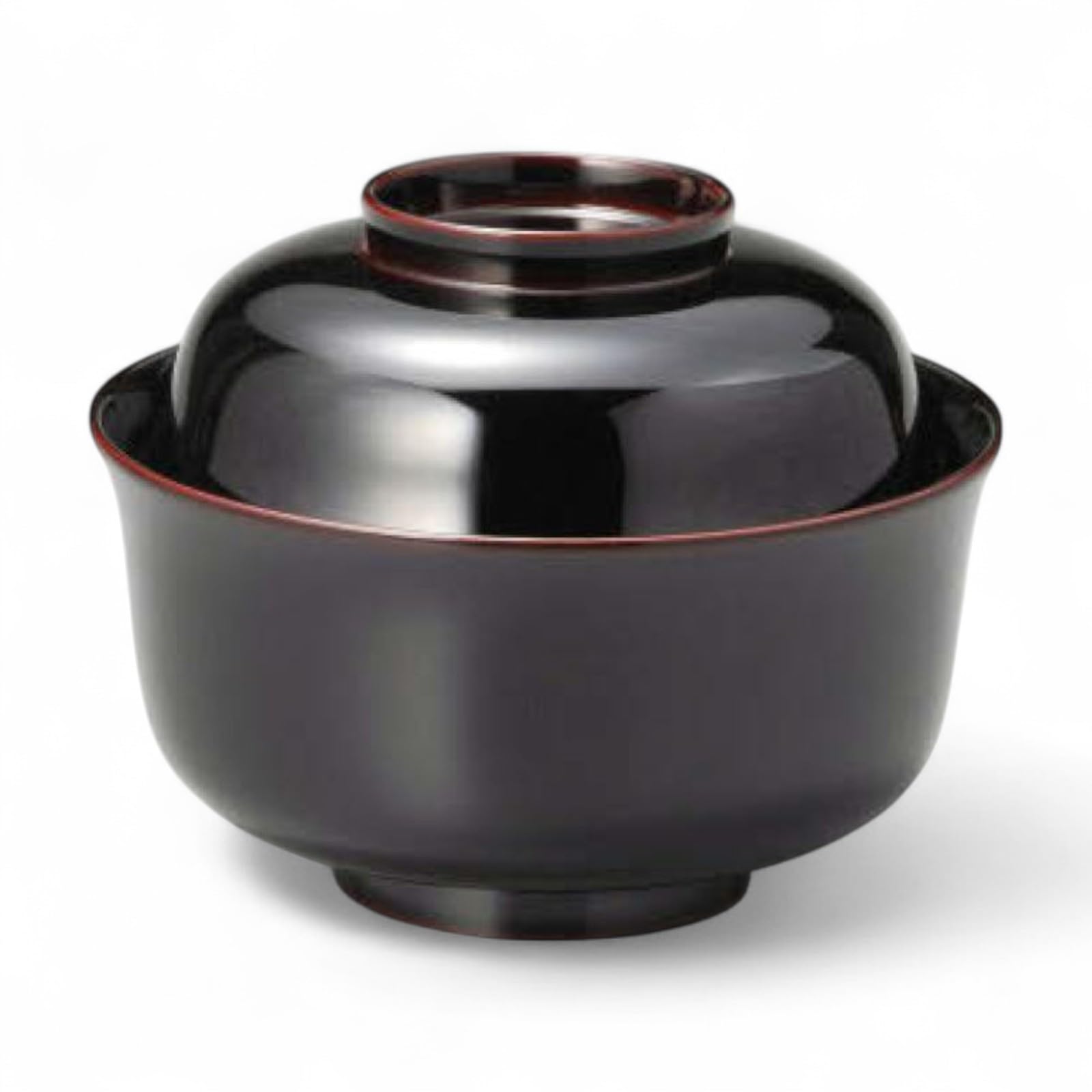 

J-kitchens Family Lacquerware Bowl, Hand-Painted, PID-634563, Made in Japan