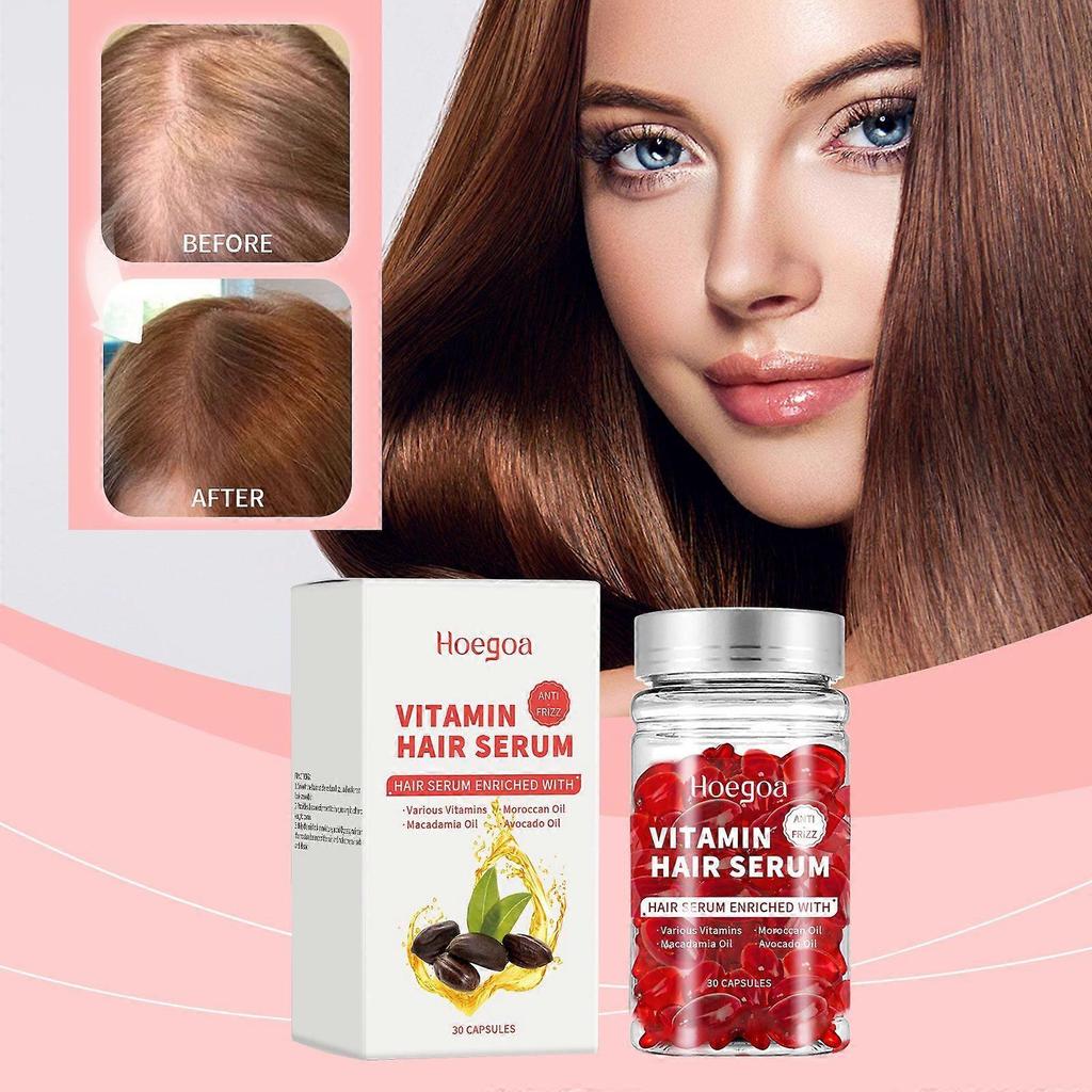Morocco Hair Care Capsule, Nourishing And Repairing Hair Split End Broken Hair Dry Hair Care