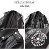 Damen Motorradjacke 2025 Slim Fit aus PU-Leder - Koreanischer Stil Revers Outerwear