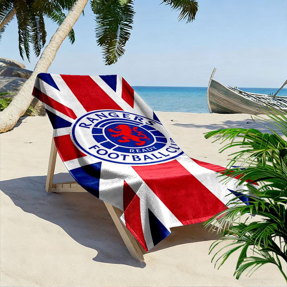 Rangers Union Jack Towel A must-have beach towel for beach travel