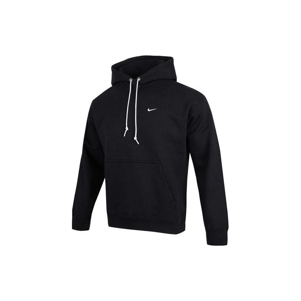 

New Nike Solo Swoosh logo Drawstring Hoodie DX1356-010 L