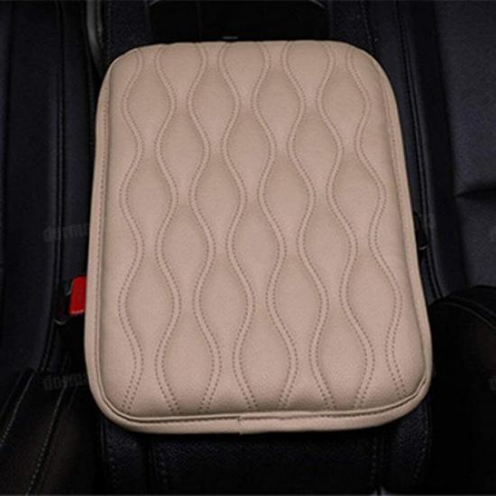 Auto Armrest Pad Cover Center Console Box PU Leather Cushion Mat Car Accessories