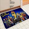 S-Simpson T-Treehouse Of Horror Floor Mat Nordic Style Home Doormat Bathroom-Toilet Mats Bedroom Hotel Decor Mat
